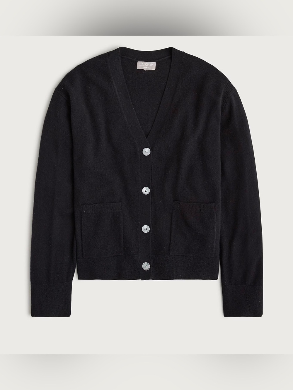 J. Crew Women’s Cashmere patch-pocket cardigan.S.New without the tags.